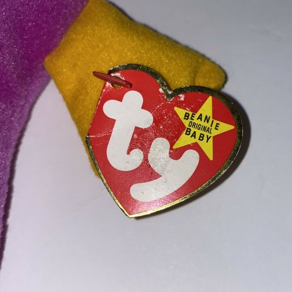 Ty Beanie Babies Patti The Platypus rare and original PVC pellets Style 4025 - Picture 3 of 7